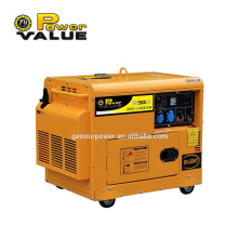 Genour Power 220V 3KW Generador de potencia Diesel Silent Small en venta